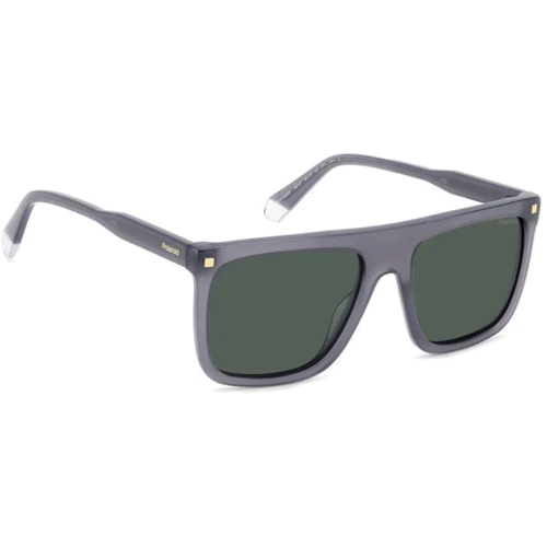 Мужские солнцезащитные очки Polaroid PLD 4166/S/X прямоугольные (KB756UC): Пол Мужской
