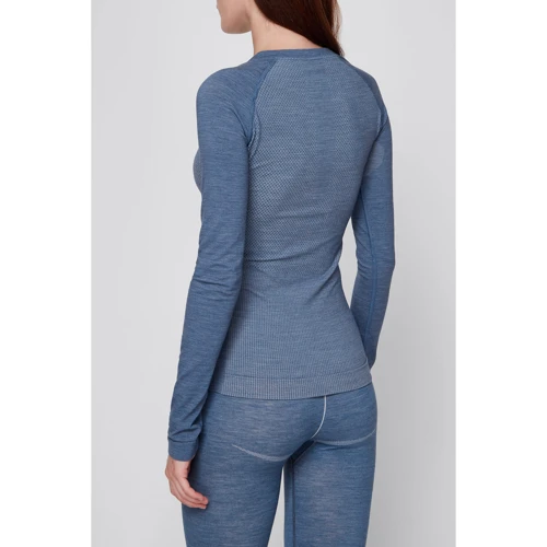 Термореглан Falke ESS Wool-Tech Light capitain 33463-6751 44 синий фото 3