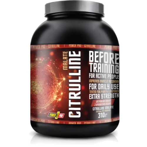 Аминокислота для спорта Power Pro Citrulline malate 310 g / 103 servings / Cherry