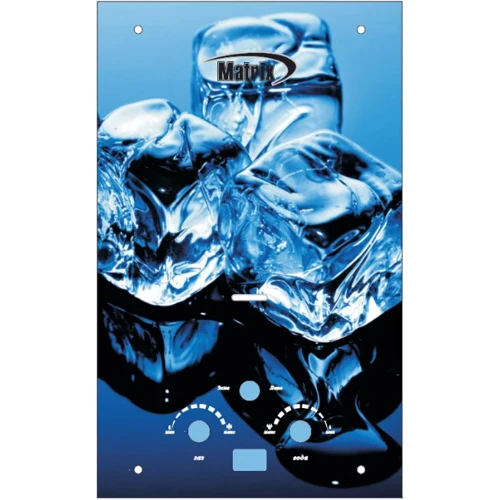 Водонагреватель газовый MATRIX Blue ice (Лед)