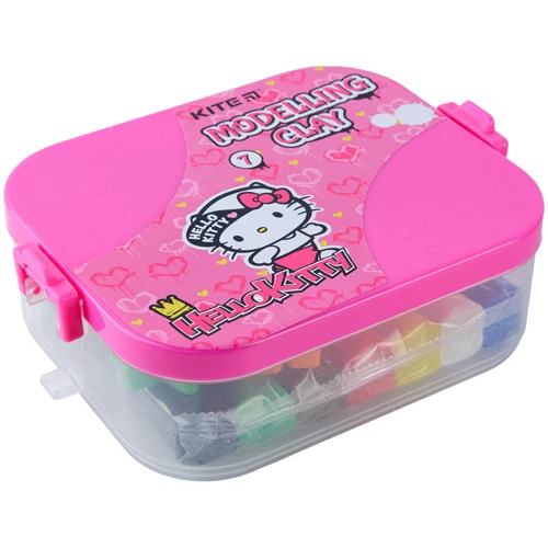 Пластилин в боксе Kite Hello Kitty 7 цветов + инструменты (HK22-080)