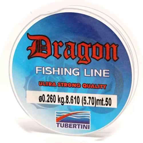 Леска Tubertini Dragon Green 50m 0.26mm (28626)