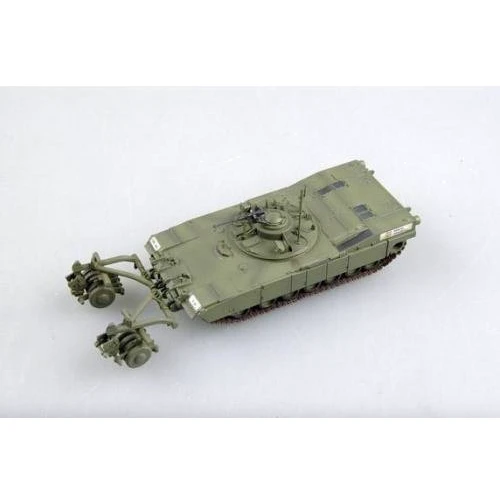 Боевой танк Easy Model США M1 Abrams "PANTHER" с катковым минным тралом EM35048