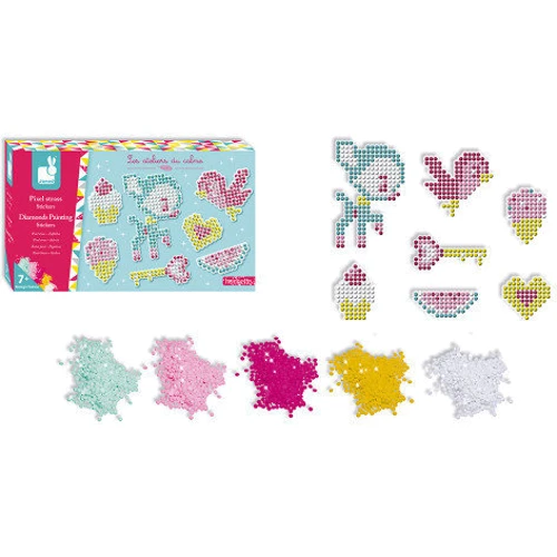 Набор для творчества Janod Наклейки Пиксели (J07884)