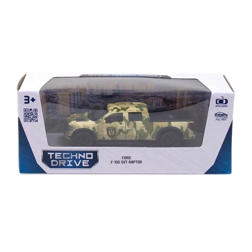 Автомодель TechnoDrive Ford F-150 SVT Raptor Мілітарі (250296)