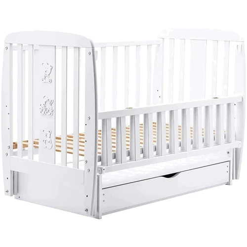 

Детская кроватка Babyroom Друзья маятник DDMYO-3 белый (626196)