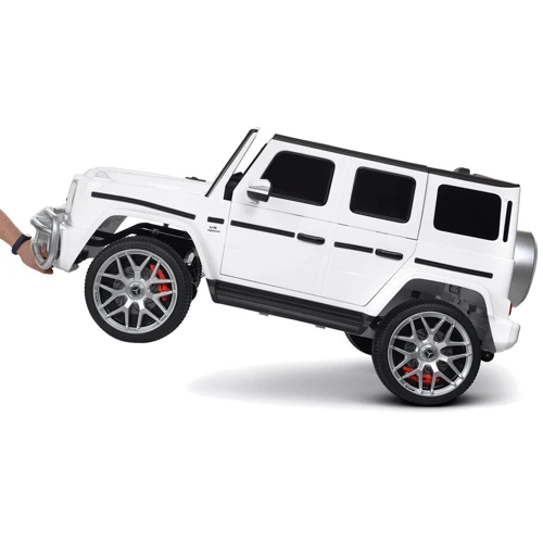 Детский электромобиль Джип Bambi Racer Mercedes, белый (M 4259EBLR-1): Рекомендуемый возраст от 8 лет и старше
