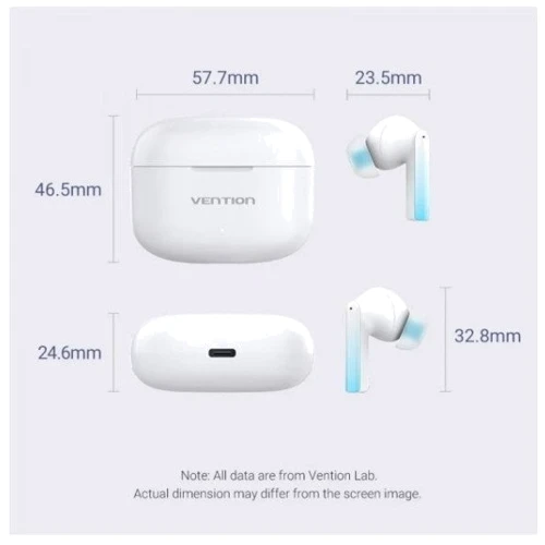 Наушники Vention Elf Earbuds E04 White (NBIW0)