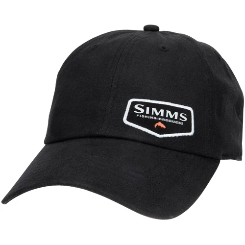 Бейсболка Simms Oil Cloth Cap Black черная (12217-001-00)
