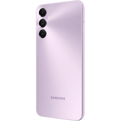Смартфон Samsung Galaxy A05s 4/128GB Light Violet A057: Камера Тройная 50 МП (f/1.8, широкоугольная) + 2 МП (f/2.4, макро-объектив) + 2 МП (f/2.4, сенсор глубины) / LED вспышка / HDR / Панорама / Фронтальная 13 МП (f/2.0)