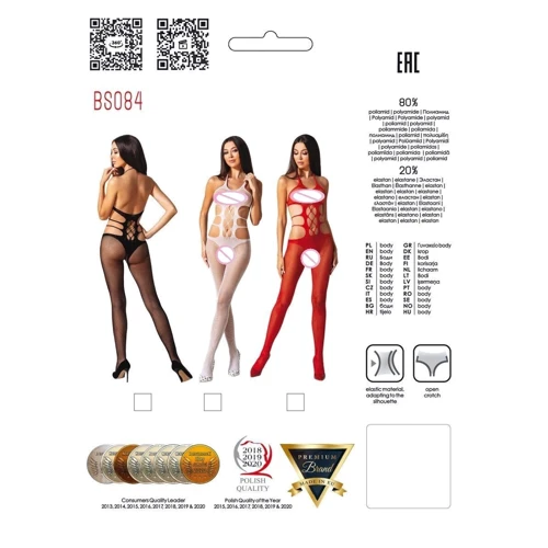 Бодистокинг Passion BS084 red