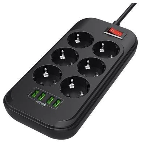 Сетевой фильтр ColorWay CW-CHE64B