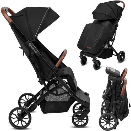 Прогулочная коляска Kidwell COLMER Jet Black: Возможность установки люльки нет