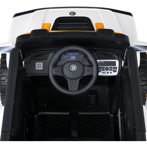 Дитячий електромобіль Bambi Racer Позашляховик білий (M 5822EBLR-1(24V))