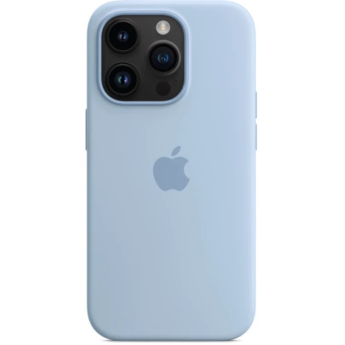 Чехол для iPhone Apple Silicone Case with MagSafe Sky (MQUJ3) for iPhone 14 Pro: Тип чехла накладка на заднюю часть