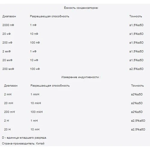 Digital Multimeter DM6243: Тип Мультиметр цифровой