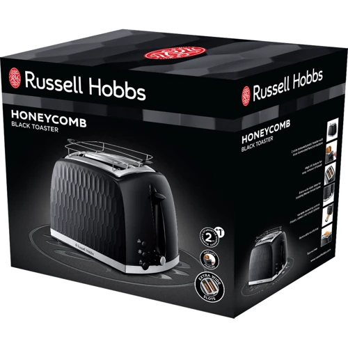 Тостер Russell Hobbs 26061-56 Honeycomb Black фото 5