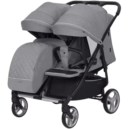 Универсальная коляска 2 в 1 для двойни Carrello Connect Rock Gray (CRL-5502/1 Rock Gray) фото 9