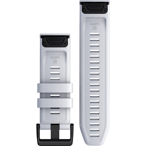 Ремешок Garmin QuickFit 26 Watch Bands Whitestone Silicone (010-13117-02): Цвет белый