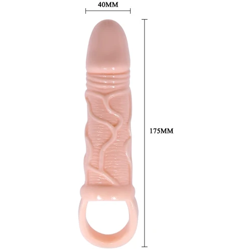 Насадка на член LYBAILE Pretty Love Carson Penis Sleeve Vibration Flesh