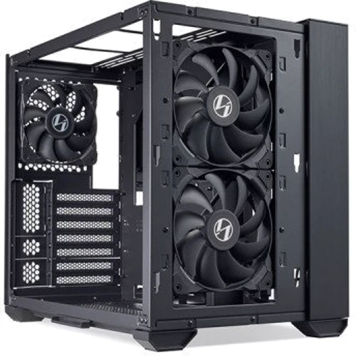 Корпус Lian Li O11 Air Mini Black (G99.O11AMX.00): Форм-фактор материнской платы ATX / Micro-ATX / Mini-ITX
