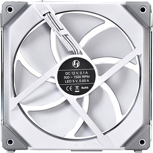 Кулер Lian Li Uni Fan SL120-1 Single White (G99.12UF1W.00): Разъем 4pin