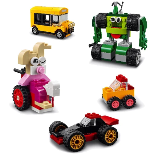 LEGO Classic Кубики и колеса (11014) фото 3