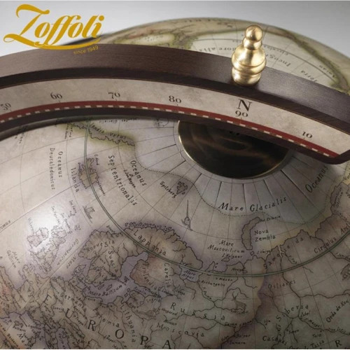 Глобус-бар напольный Zoffoli Explora - Old White (h-93см d-40см) (248-0020) фото 2