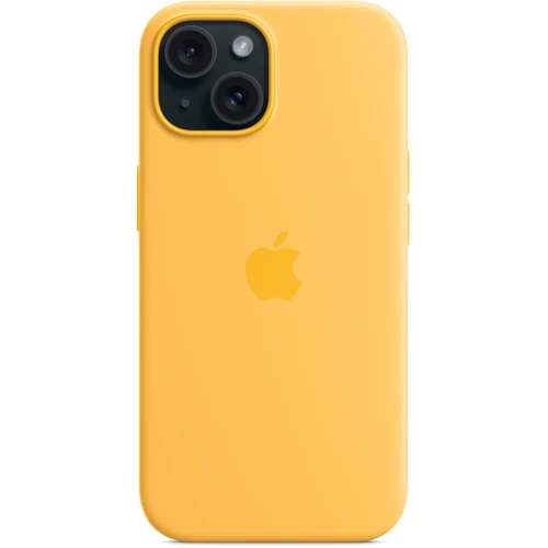 Чехол для iPhone Apple iPhone 15 Silicone Case with MagSafe - Sunshine (MWNA3ZM/A): Тип аксессуара чехол