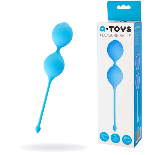 Вагинальные шарики Toyfa A-Toys Pleasure Balls Blue