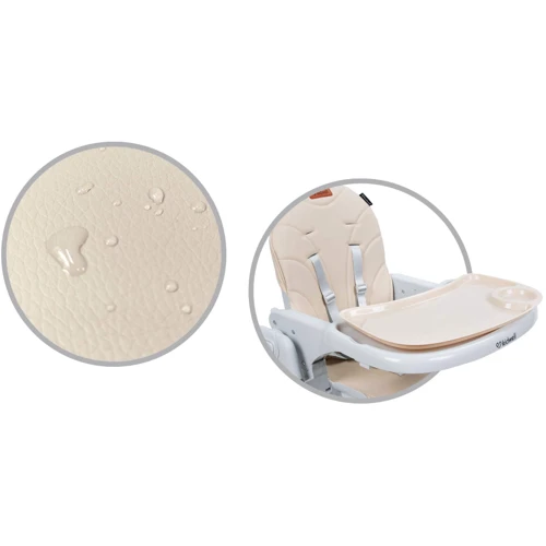 Стульчик для кормления Kidwell BENO Beige: Наклон спинки 3 позиции