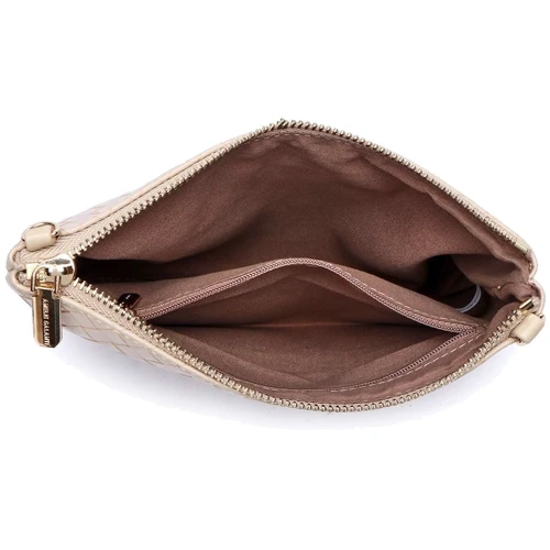 Жіноча сумка-пошет Amelie Galanti бежева (A991503-01-beige): Країна виробник Китай