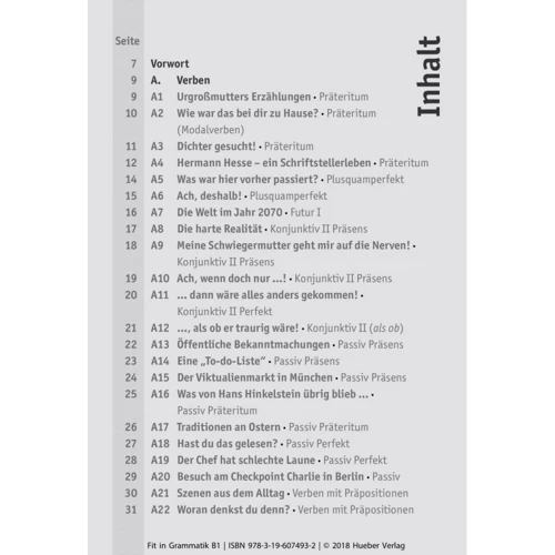 Deutsch üben Taschentrainer: Fit in Grammatik B1: Жанр Учебники и пособия