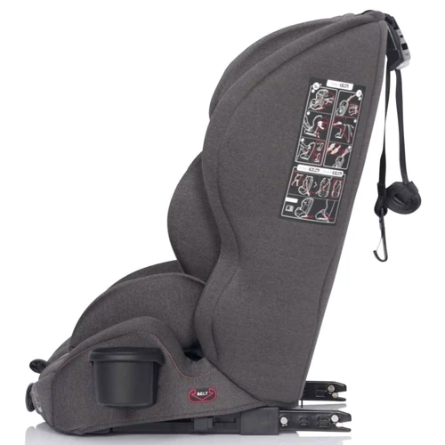Автокресло Colibro Go Isofix 9-36 9024-CGIs-16 Granito, графит: Регулировка Высоты подголовника