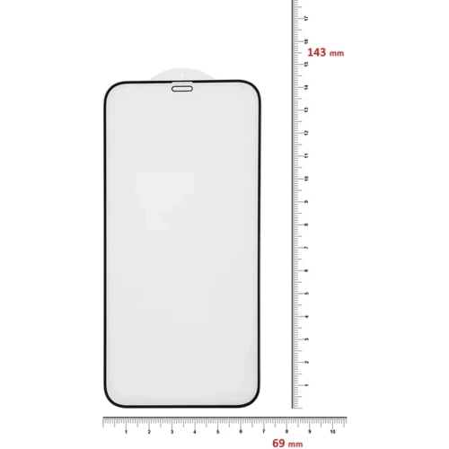 Захисне скло для iPhone BeCover Tempered Glass Black для iPhone 12 (705375) фото 5