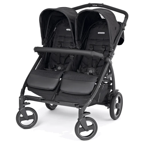 Коляска Peg-Perego Book for Two Ardesia черная (IP05280000GL93)