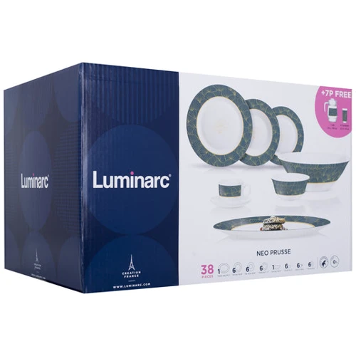 Столовий сервіз Luminarc ESSENCE NEO PRUSSE 45 предметів (P5871) фото 16