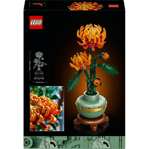Конструктор LEGO Icons Хризантема (10368): Серия Icons