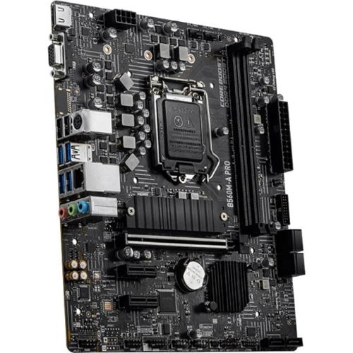 MSI B560M-A PRO: Разъемы на плате SATA 3.0, M.2