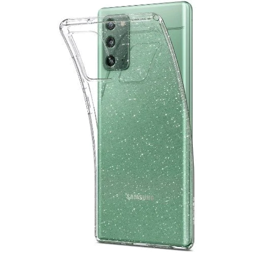 Чехол для телефонов Spigen Liquid Crystal Glitter Crystal Quartz (ACS01416) for Samsung N980 Galaxy Note 20: Пленка в комплекте нет