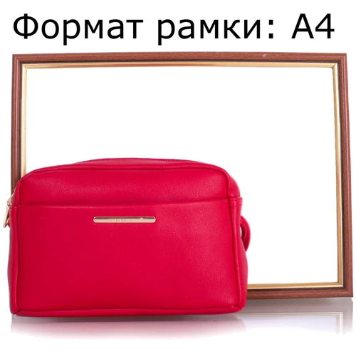 Женская сумка кросс боди Amelie Galanti красная (A981225-red): Тип ручки Со съемным ремнем, Плечевой ремень, Без ручки