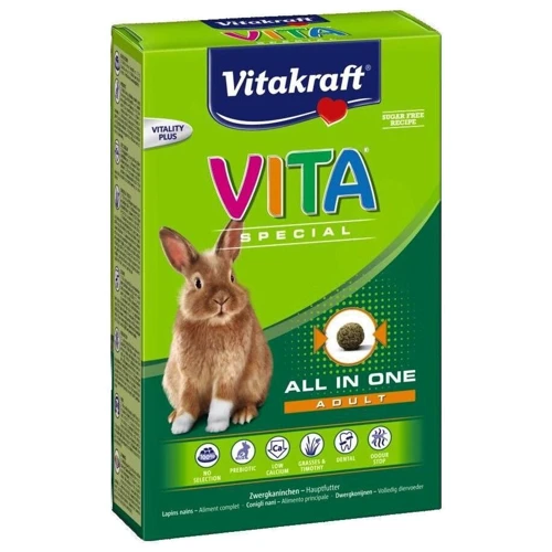 Корм Vitakraft VITA Special для кроликов 600 г (4008239253149)