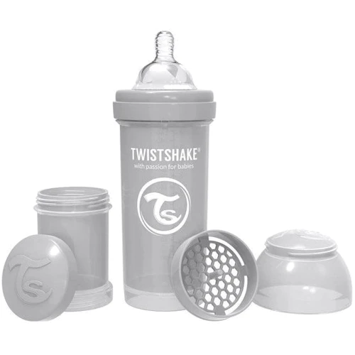 Набор из трех антиколиковых бутылочек Twistshake Value Pack Blue 260ml (78844): Возраст с 3-х месяцев