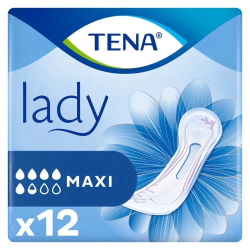 Tena Lady Maxi Insta Dry Урологічні прокладки 12 шт. (7322540593143)