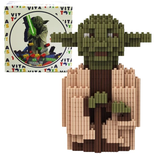 Конструктор VitaToys Pixel Heroes Йода, 449 деталей (VTK 0066)