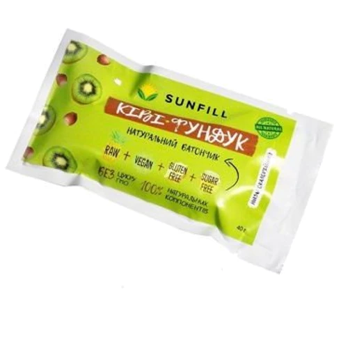 SUNFILL Батончик киви-фундук 40 г (4820211260071)