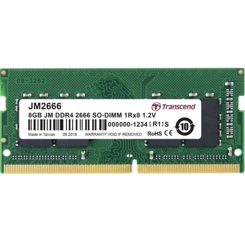 Transcend 8 GB SO-DIMM DDR4 2666 MHz (JM2666HSG-8G)