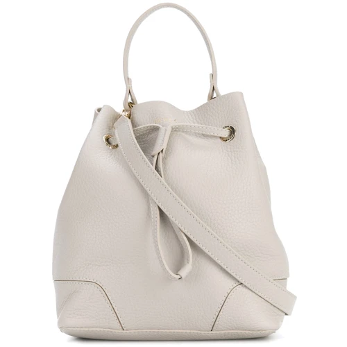 Женская сумка бакет-бэг Furla Stay S Drastring белая (977677)