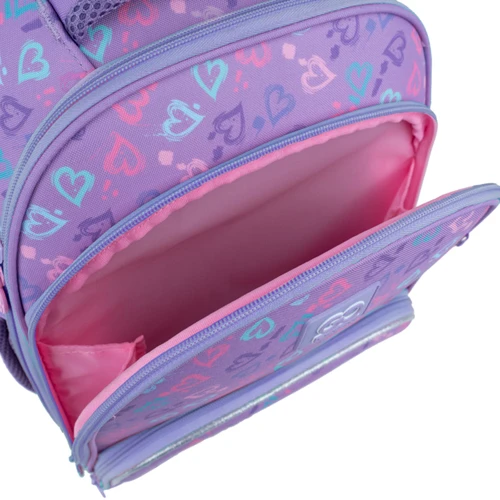 Рюкзак школьный GoPack Education каркасный GO22-597S-2 Ice Cream: Пол ребенка Для девочек