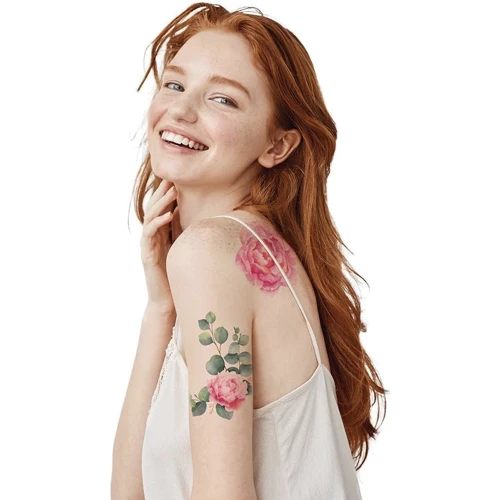 Временные татуировки TATTon.me Peony Bloom set (TSPeonyBloom)